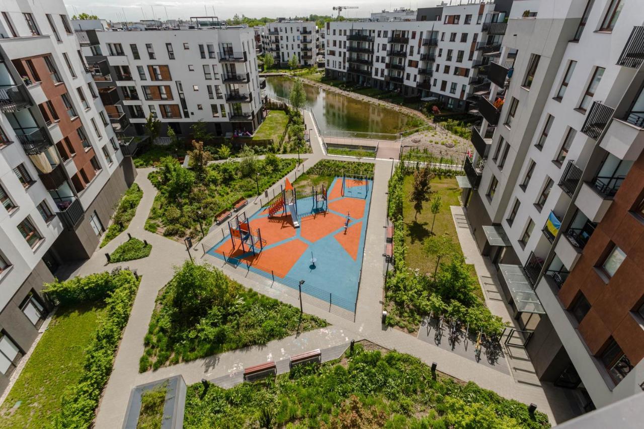 Chill Apartments Family Apartments Warszawa Exteriör bild